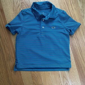 Vineyard Vines Boys’ striped Sankaty polo- size 3T